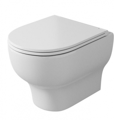 Унитаз подвесной Tid Cirkel-H с сиденьем микролифт OWLT190701 OWL фото в интернет-магазине Русалия