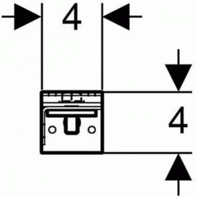 Комплект крепления к стене Duofix 111.839.00.1 Geberit фото в интернет-магазине Русалия