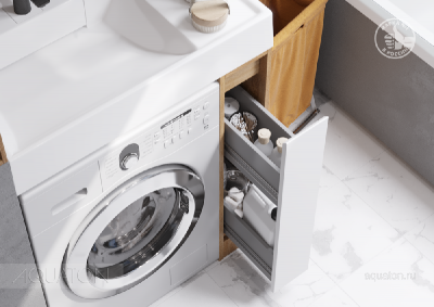 Тумба под раковину AQUATON Лондри 20 Дуб Сантана без фасада 1A267101LH0C0 фото в интернет-магазине Русалия Тумба под раковину AQUATON Лондри 20 Дуб Сантана без фасада 1A267101LH0C0 фото в интернет-магазине Русалия