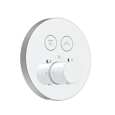 AQM 8401CR Набор для комплектации душа с термостатом, Хром фото в интернет-магазине Русалия