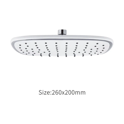 Верхний душ Rose RH41, белый/хром фото в интернет-магазине Русалия