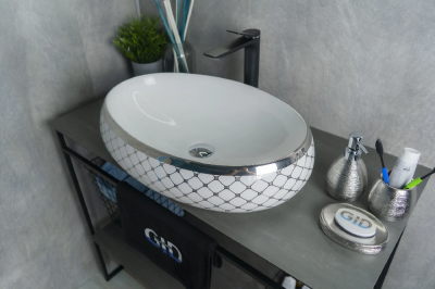 Раковина накладная Gid Nc262 фото в интернет-магазине Русалия