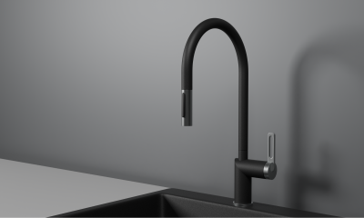 Смеситель для кухни GRANULA с выдвижным изливом (8172, ТУРМАЛИН) фото в интернет-магазине Русалия