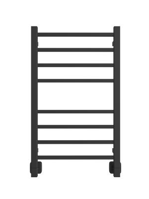 Полотенцесушитель ДВИН L plaza 80/50 ВодянойК8 квадрат Чёрный матовый 4657812413700 фото в интернет-магазине Русалия