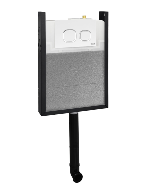 AMBERG 404 WT Инсталляция для напольного унитаза. Белая кнопка WeltWasser фото в интернет-магазине Русалия