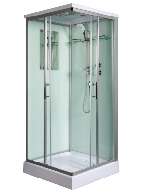Душевая кабина LAINE 802 80*80*217 10000003261 WeltWasser фото в интернет-магазине Русалия