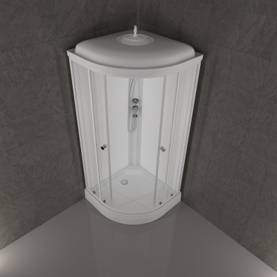 Душевая кабина Нова 88*88 А (7 мест+сифон D50) Щ0000062583 Тритон фото в интернет-магазине Русалия