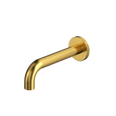 Излив настенный WHITECROSS Y1200GLB (брашированное золото) фото в интернет-магазине Русалия