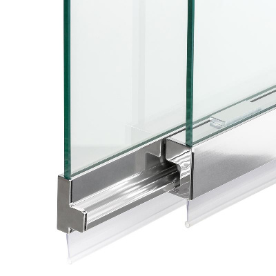 Шторка для ванны NEW TRENDY SENSI 85x150 P-0037 (хром) фото в интернет-магазине Русалия