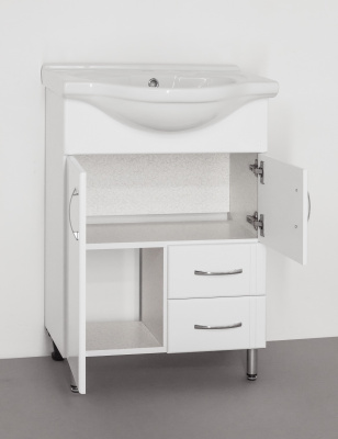 Тумба № 10/2 - 60 с раковиной Байкал Эко Стандарт Style Line фото в интернет-магазине Русалия