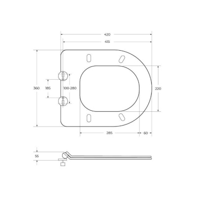 Крышка-сиденье BelBagno BB2111SC фото в интернет-магазине Русалия