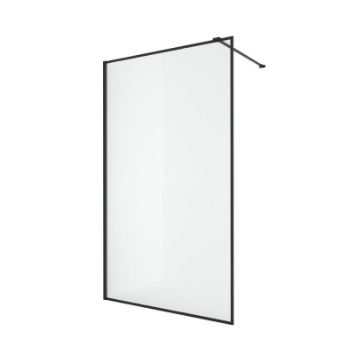 Душевое ограждение NEW TRENDY NEW MODUS BLACK 50x200 EXK-5553 (черный) фото в интернет-магазине Русалия