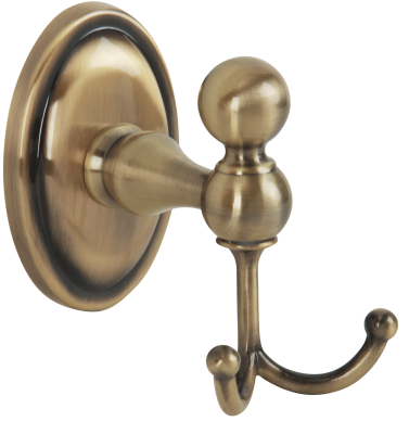 Крючок двойной большой VR.BNR-7833.BR Bonjour Bronzo Veragio фото в интернет-магазине Русалия