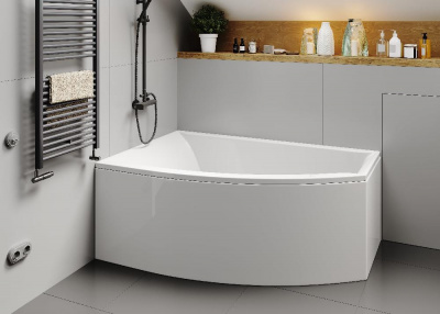 Акриловая ванна VAGNERPLAST VERONELA OFFSET 160x105 Left VPBA160VEA3LX-04 фото в интернет-магазине Русалия