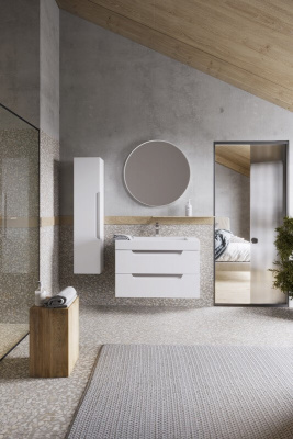 Пенал 30 белый CUB0503W  Cube Aqwella фото в интернет-магазине Русалия