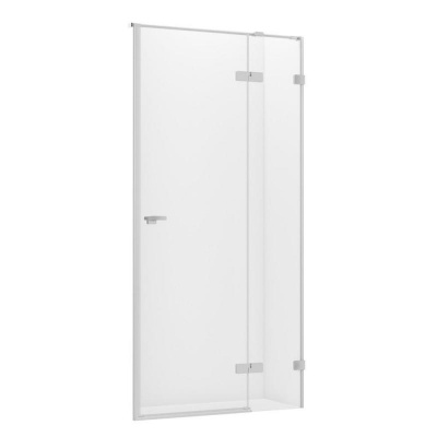 Дверь в нишу NEW TRENDY EVENTA R 100x200 EXK-4455 (хром) фото в интернет-магазине Русалия