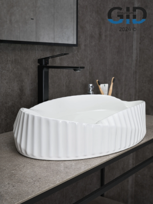 Раковина накладная Gid 888s фото в интернет-магазине Русалия