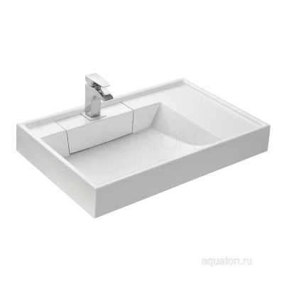 Раковина AQUATON Рейн 80 белая 1A72113KRW010 фото в интернет-магазине Русалия