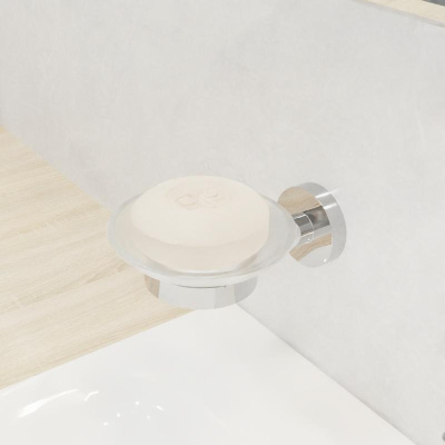 Мыльница FIXSEN COMFORT CHROME FX-85008, хром фото в интернет-магазине Русалия