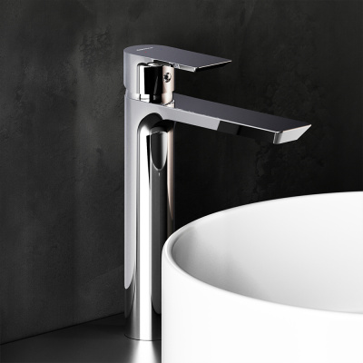 470250000 Apollo Высокий смеситель для умывальника, хром Damixa фото в интернет-магазине Русалия