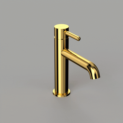 Смеситель для умывальника WHITECROSS Y Y1211GL (золото) фото в интернет-магазине Русалия