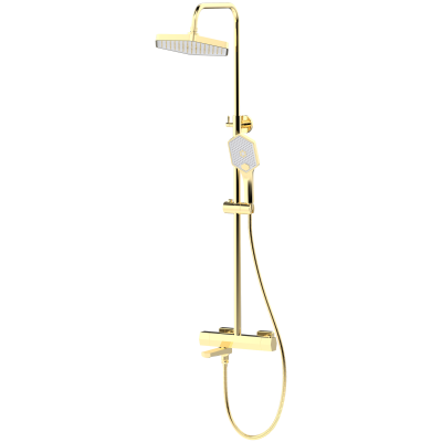 Душевая система HAIBA золотой (HB24726-5) фото в интернет-магазине Русалия