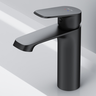 F8F02122 Func, смеситель для умывальника, черный фото в интернет-магазине Русалия