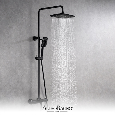 Душевая система с термостатом Lamberto 030417 NeOp AltroBagno фото в интернет-магазине Русалия