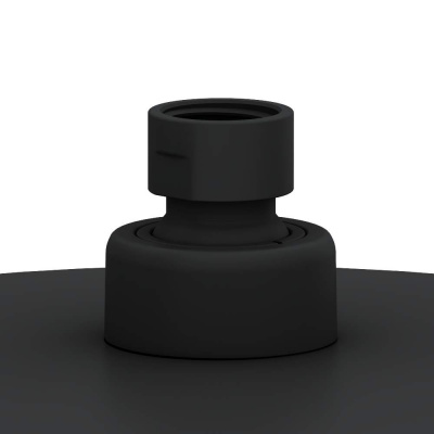 936050300 Scandinavian Pure верхний душ, круг, черный фото в интернет-магазине Русалия