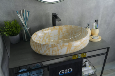 Раковина накладная Gid Mnc167 фото в интернет-магазине Русалия