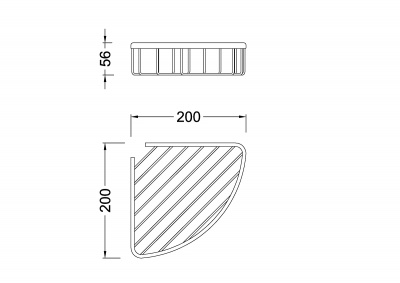 Полка угловая Timo Nelson (160077/02) фото в интернет-магазине Русалия