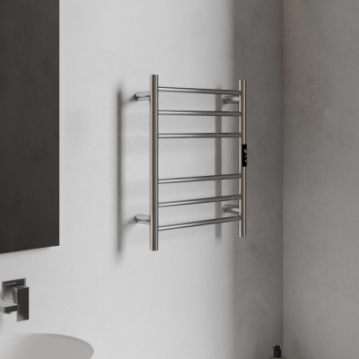 Полотенцесушитель электрический ABBER Standard AH4606 хром фото в интернет-магазине Русалия