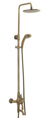 Душевой гарнитур с изливом Grazia Bronzo VR.GRZ-9955.BR Veragio фото в интернет-магазине Русалия
