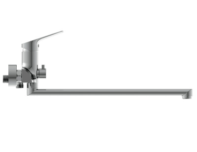 Смеситель для ванны универсальный с длинным изливом Flavis A64093 Cersanit фото в интернет-магазине Русалия