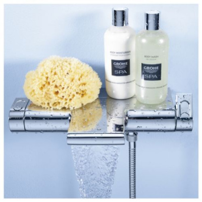 Термостат для ванны с полочкой Grohterm 2000 34464001 Grohe фото в интернет-магазине Русалия