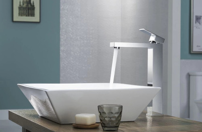 Смеситель для раковины Timo Selene (3061/00F chrome) фото в интернет-магазине Русалия