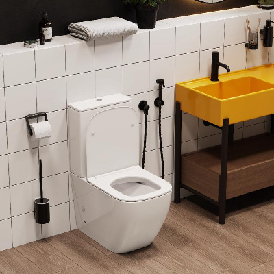 Унитаз MIMI напольный безободковый Ceruttispa CT8707 (620x380x830) фото в интернет-магазине Русалия