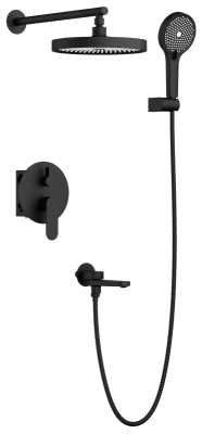 Душевая система BELZ встроенная черный (B80713-7) фото в интернет-магазине Русалия