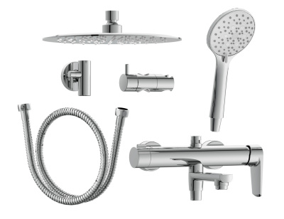 Душевая система с изливом для ванны Moduo A64088 Cersanit фото в интернет-магазине Русалия