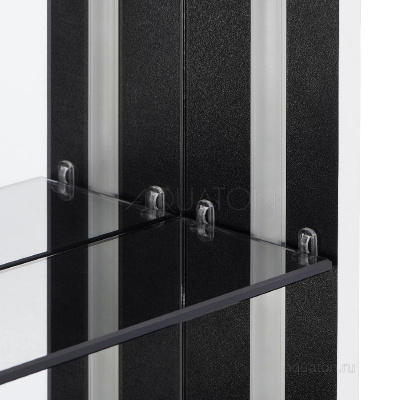 Зеркальный шкаф AQUATON Ривьера 80 белый матовый 1A239102RVX20 фото в интернет-магазине Русалия