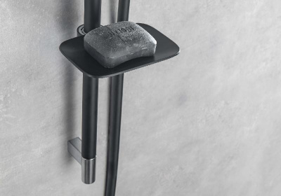 Душевой гарнитур 3jet 73см AQUATEK, матовый черный AQ2011MB фото в интернет-магазине Русалия