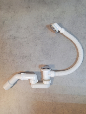 Слив-перелив для ванны AltroBagno BD 070301 Cr фото в интернет-магазине Русалия