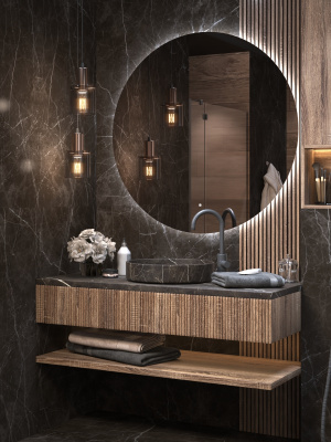 Зеркало круглое Otti Classic 100 z.OTT.100.Classic Vigo фото в интернет-магазине Русалия