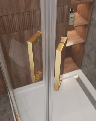 Душевой уголок CEZARES MOLVENO-R-2-100-C-BORO-IV фото в интернет-магазине Русалия