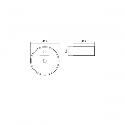 Раковина для установки на столешницу Aquatek ЕВРОПА AQ5212-00 фото в интернет-магазине Русалия