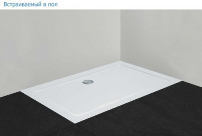 Душевой поддон SMC 80х100 TRAY-M-AH-100/80-35-W Cezares фото в интернет-магазине Русалия