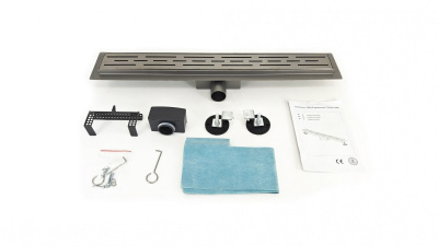 Желоб линейный ESBANO 700 мм M-RAIN-70GM фото в интернет-магазине Русалия