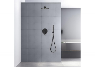 Set 3 в 1 душевой комплект AQUATEK, матовый черный AQ1172MB БЕТТА фото в интернет-магазине Русалия