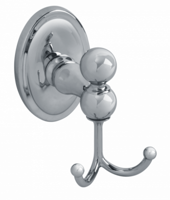 Крючок двойной большой VR.BNR-7833.СR Bonjour Cromo Veragio фото в интернет-магазине Русалия