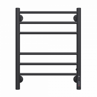 Электрический полотенцесушитель Аврора П6 450х600  КС черный муар 4670078531148 Terminus фото в интернет-магазине Русалия